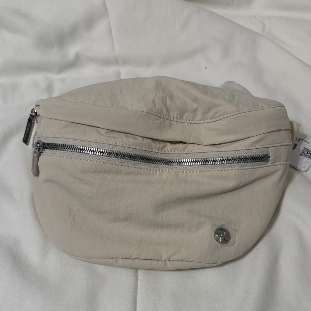 Lululemon Cream Belt Bag